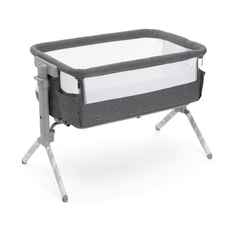 Cũi kề giường đa năng Chicco Next2me Armonia màu ghi