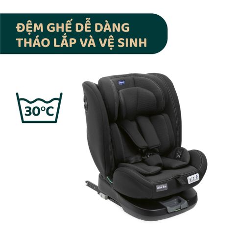 Ghế ô tô Chicco Unico Evo Classic xoay 360˚ ISOFIX - Màu Đen