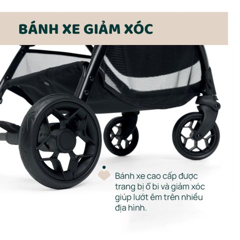 Xe đẩy cho bé Chicco Glee (1 chiều - Màu be)
