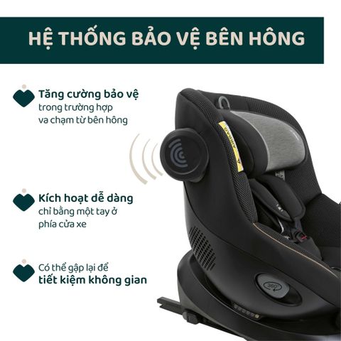 Ghế ô tô Chicco Seat 105 xoay 360˚ ISOFIX