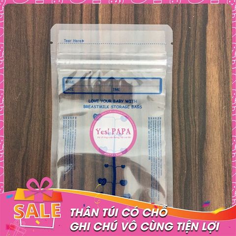 Túi trữ sữa Unimom Compact hộp 60 túi dung tích 210ml