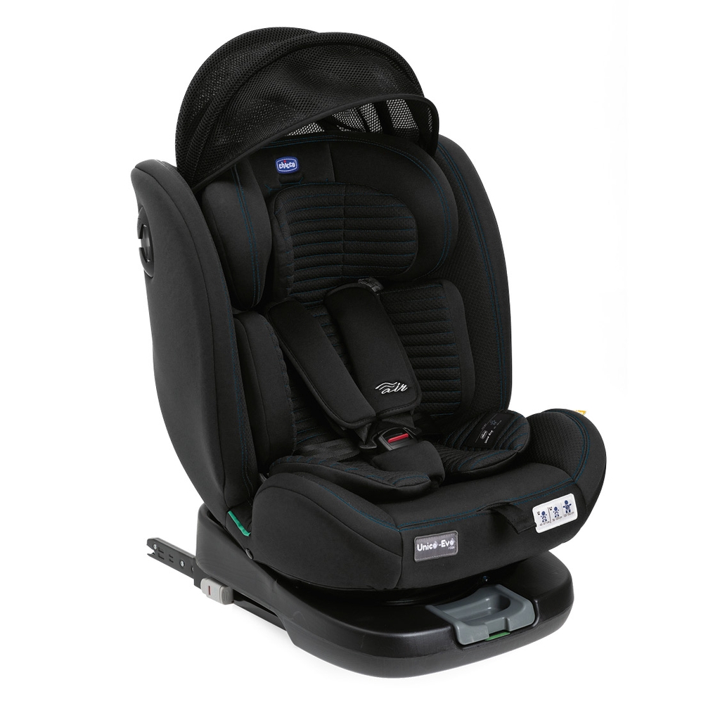 Ghế ô tô Chicco Unico Evo Air xoay 360˚ ISOFIX- Màu Đen
