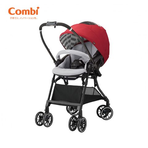 Xe đẩy cho bé Combi Handy 4X Air (2 chiều - Màu kẻ đen)