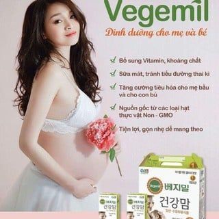 Sữa bầu Vegemil Hàn Quốc 190ml (xách 16 hộp)