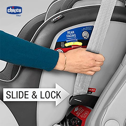 Ghế ô tô Chicco NextFit Zip ISOFIX - Màu Đen ghi