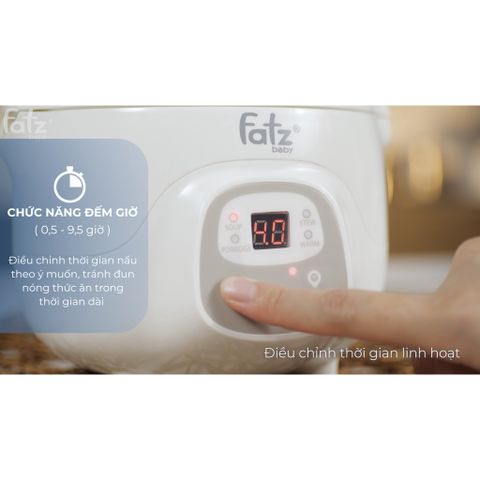 Nồi hầm cách thuỷ thông minh Fatz Baby STEW 1 FB9107ZT 0,7 lít