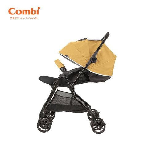 Xe đẩy cho bé Combi Neyo 4Cas Compact (2 chiều - Màu vàng)