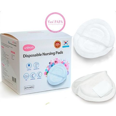 Miếng lót thấm sữa mẹ UNIMOM hộp 30 miếng / 60 miếng / 120 miếng