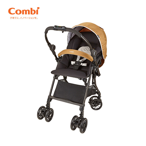 Xe đẩy cho bé Combi Neyo 4Cas Compact (2 chiều - Màu vàng)