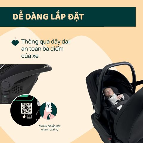 Ghế ô tô Chicco Kory Plus 3 trong 1 - Màu đen satin