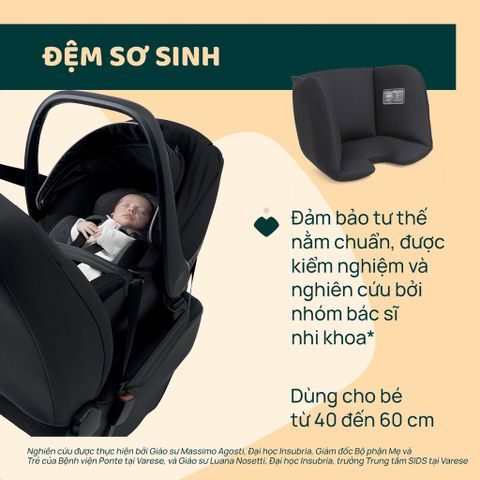Ghế ô tô Chicco Kory Plus 3 trong 1 - Màu đen satin