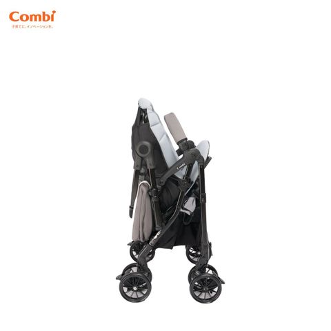 Xe đẩy cho bé Combi Handy 4Cas Compact (2 chiều - Màu ghi)