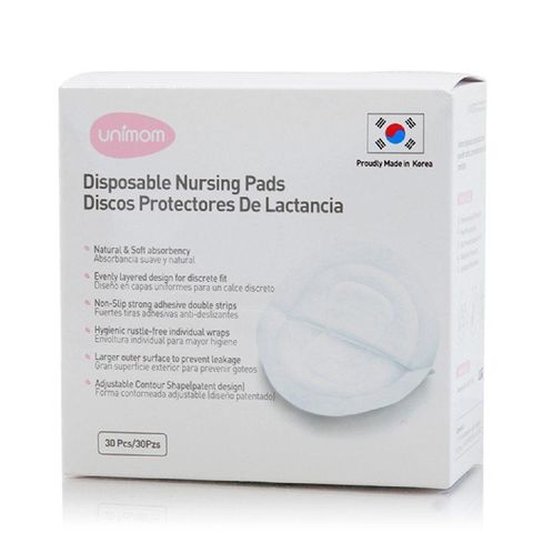 Miếng lót thấm sữa mẹ UNIMOM hộp 30 miếng / 60 miếng / 120 miếng