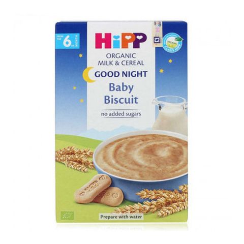 Bột ăn dặm HiPP 250g chúc ngủ ngon dinh dưỡng sữa bích quy