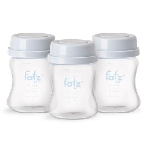 Bộ 3 bình trữ sữa mẹ Fatzbaby STORE 2 140ml FB0140VN