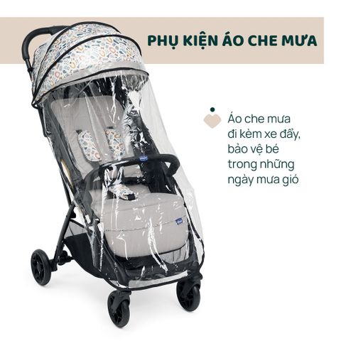 Xe đẩy cho bé Chicco Glee (1 chiều - Màu be)