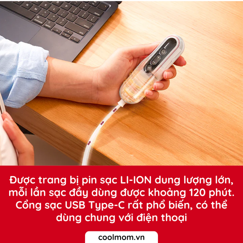 Máy hút sữa rảnh tay Momcozy V2