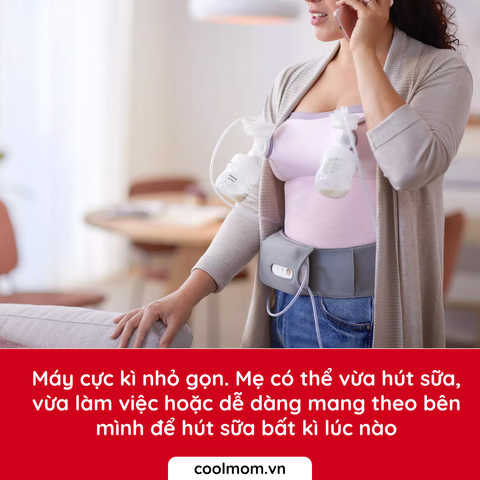 Máy hút sữa điện đôi Philips Avent Eureka Plus SCF394.11