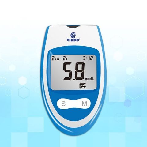 Máy đo đường huyết CHIDO GML-79 (tặng hộp 50 que thử + gói 50 kim lấy máu)