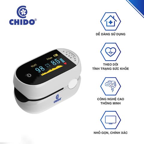 Máy đo nồng độ Oxy máu SpO2 CHIDO Model C101B1