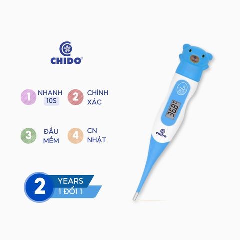 Nhiệt kế điện tử đầu mềm CHIDO KFT-03C