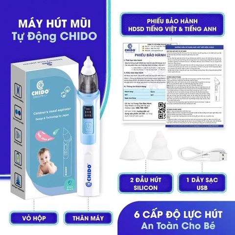 Máy hút mũi tự động cầm tay CHIDO ZLY-018