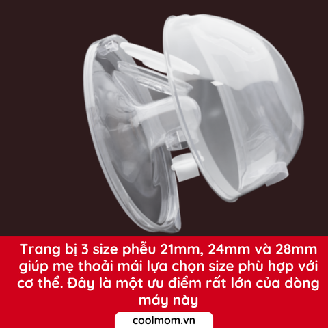 Máy hút sữa điện đôi rảnh tay Fatzbaby Resofree 5 FB1380VN