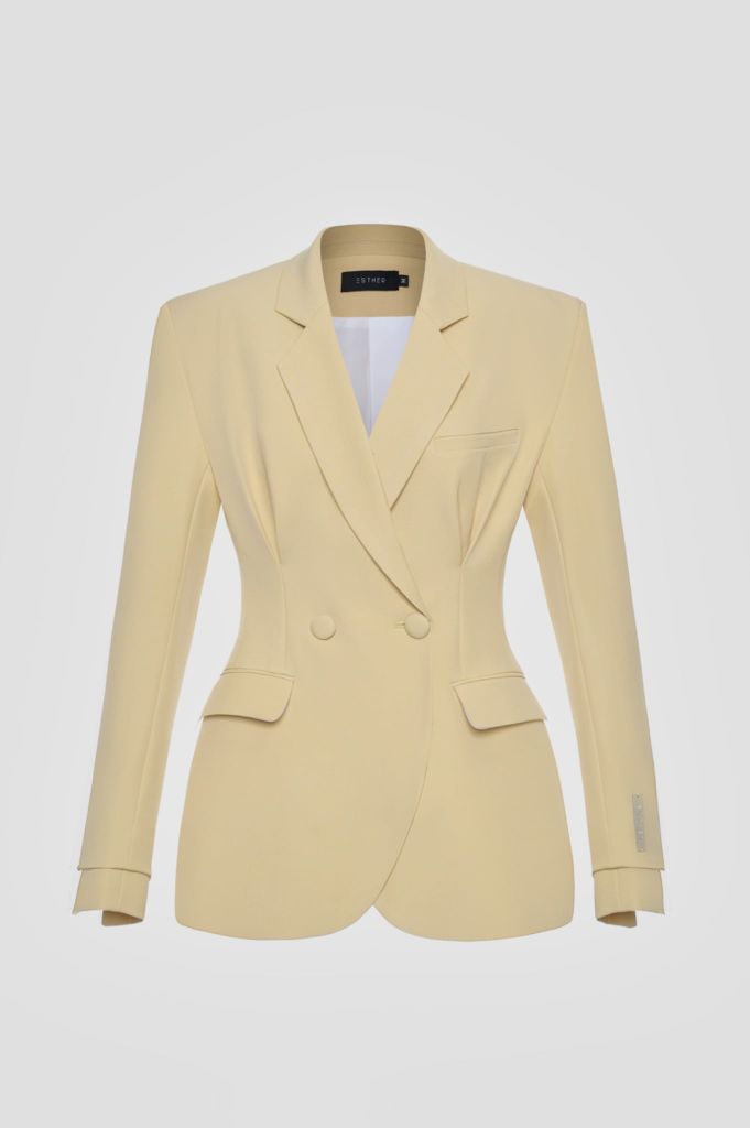 Alix Blazer - Yellow Pastel