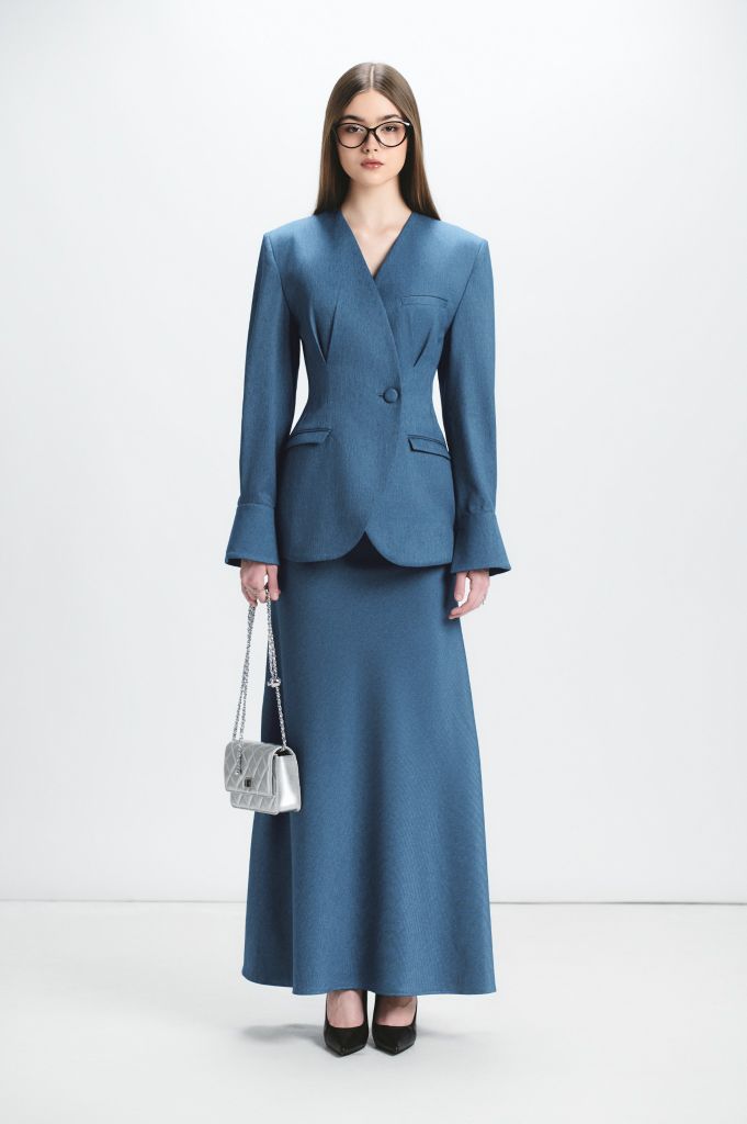Tuli Blazer - Navy Denim