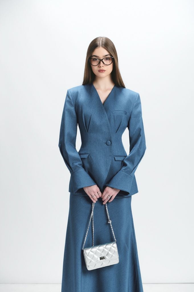 Tuli Blazer - Navy Denim