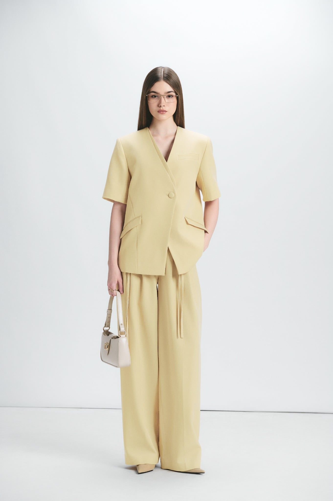 Layar Blazer - Yellow Pastel