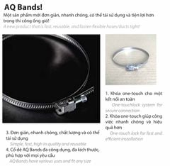 Đai xiết ống gió mềm (Cổ dê) Inox Hàn Quốc DAEHAN - D-1002