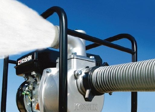 Máy bơm chất thải công suất cao chạy bằng động cơ KOSHIN - KTZ-50X/KTZ