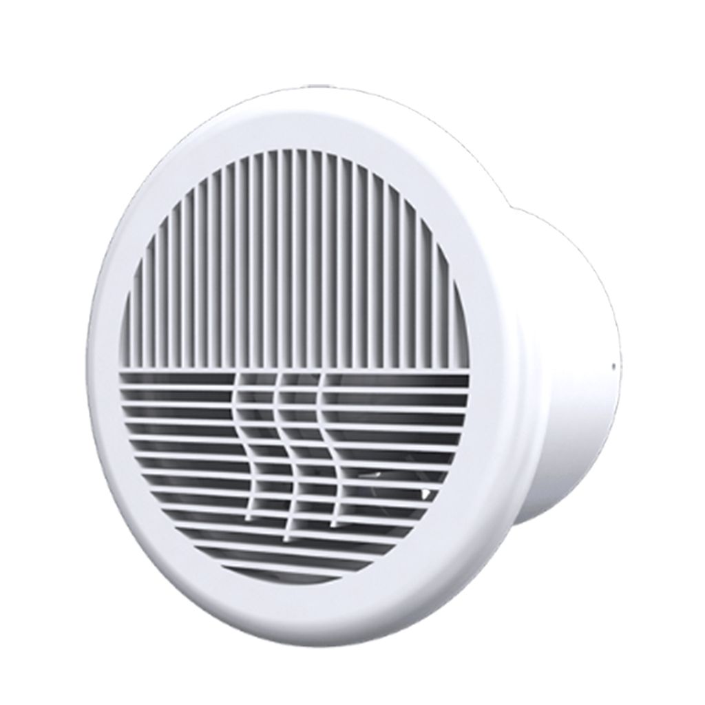 Quạt thông gió tròn cho phòng tắm, phòng vệ sinh (cổ lưới) AURAMAX