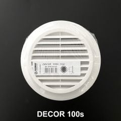 Cửa gió tròn nhựa (cổ tròn và lưới côn trùng)  BLAUBERG - DECOR  80s/ 100s/ 125s/ 150s - Hàng nhập khẩu chính hãng