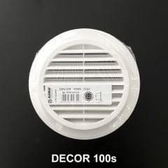 Cửa gió nhựa tròn (cổ tròn và lưới côn trùng)  BLAUBERG - DECOR  80s/ 100s/ 125s/ 150s - Hàng nhập khẩu chính hãng