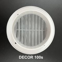 Cửa gió tròn nhựa (cổ tròn và lưới côn trùng)  BLAUBERG - DECOR  80s/ 100s/ 125s/ 150s - Hàng nhập khẩu chính hãng