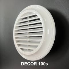 Cửa gió tròn nhựa (cổ tròn và lưới côn trùng)  BLAUBERG - DECOR  80s/ 100s/ 125s/ 150s - Hàng nhập khẩu chính hãng