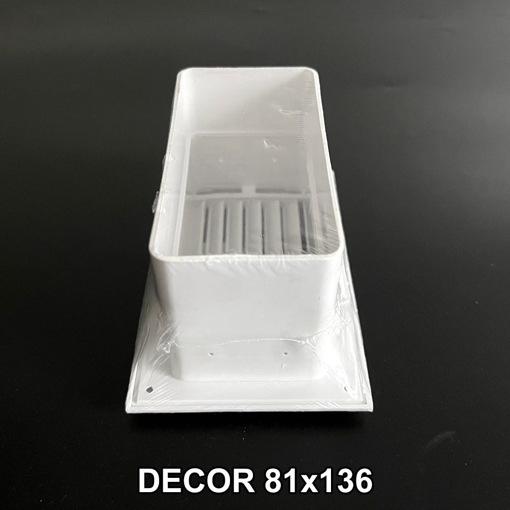 Cửa gió louver nhựa âm tường BLAUBERG DECOR 81*136/86*230/86*230R