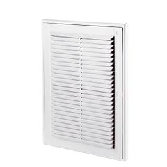 Cửa gió louver nhựa vuông (có lưới côn trùng) BLAUBERG - DECOR 182x251s - 205x205s - Hàng nhập khẩu chính hãng