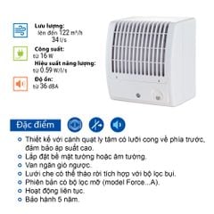 Quạt hướng trục gắn tường, trần BLAUBERG - FORCE - Hàng nhập khẩu