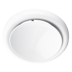 Cửa gió kim loại dạng đĩa lõm - điều chỉnh lưu lượng - VMBR - Blauberg