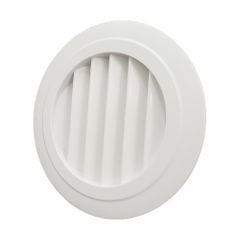 Miệng gió nhựa tròn cổ lưới kiểu lá xếp KLX