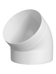 Co tròn 45 độ nhựa ống gió ERA - KKP 45 - Hàng Nga nhập khẩu chính hãng