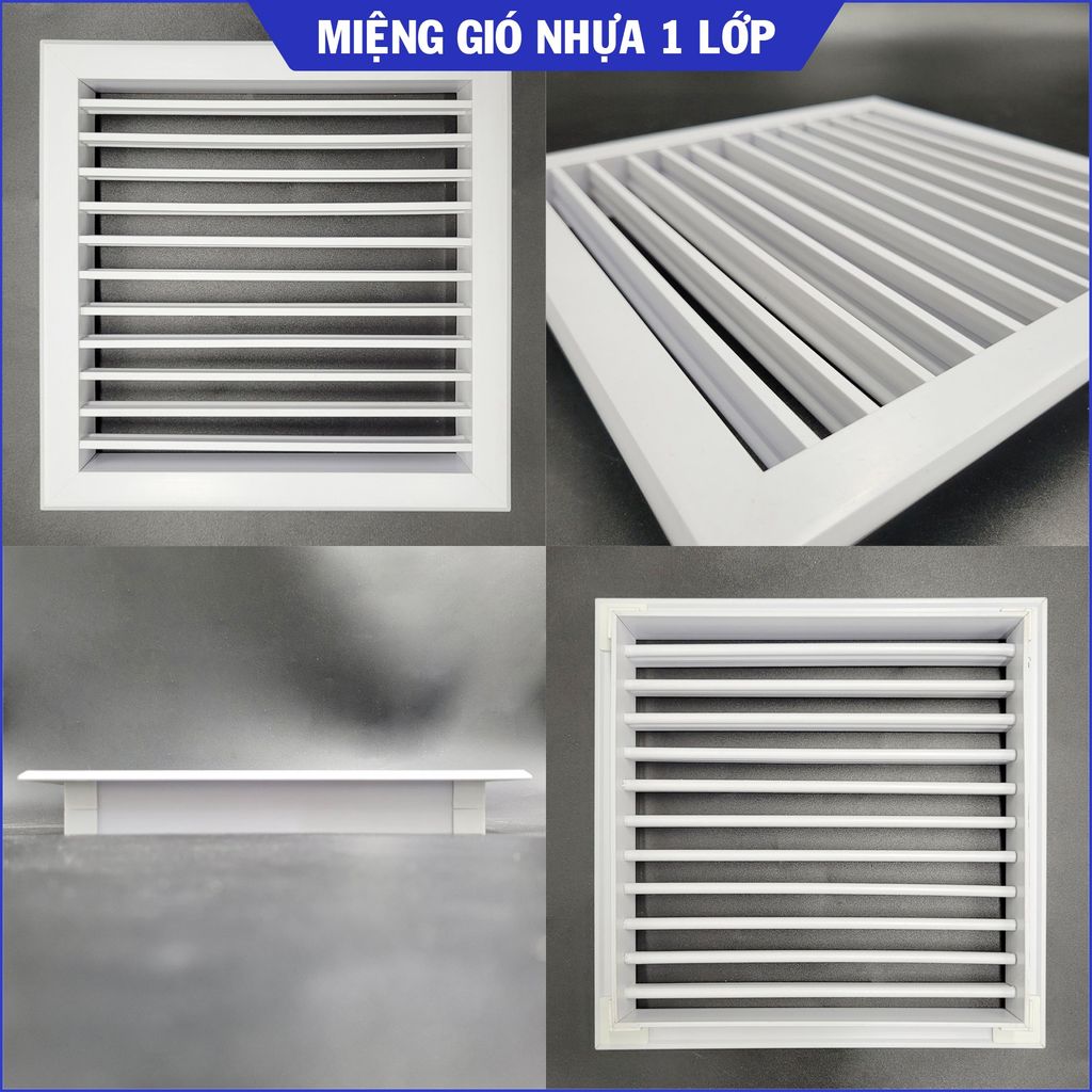 Miệng gió nhựa 1 lớp