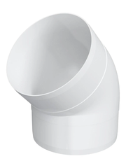 Co tròn 45 độ nhựa ống gió ERA - KKP 45 - Hàng Nga nhập khẩu chính hãng