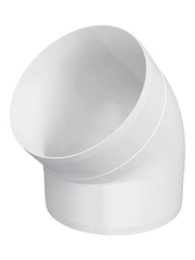 Co tròn 45 độ nhựa ống gió ERA - KKP 45 - Hàng Nga nhập khẩu chính hãng