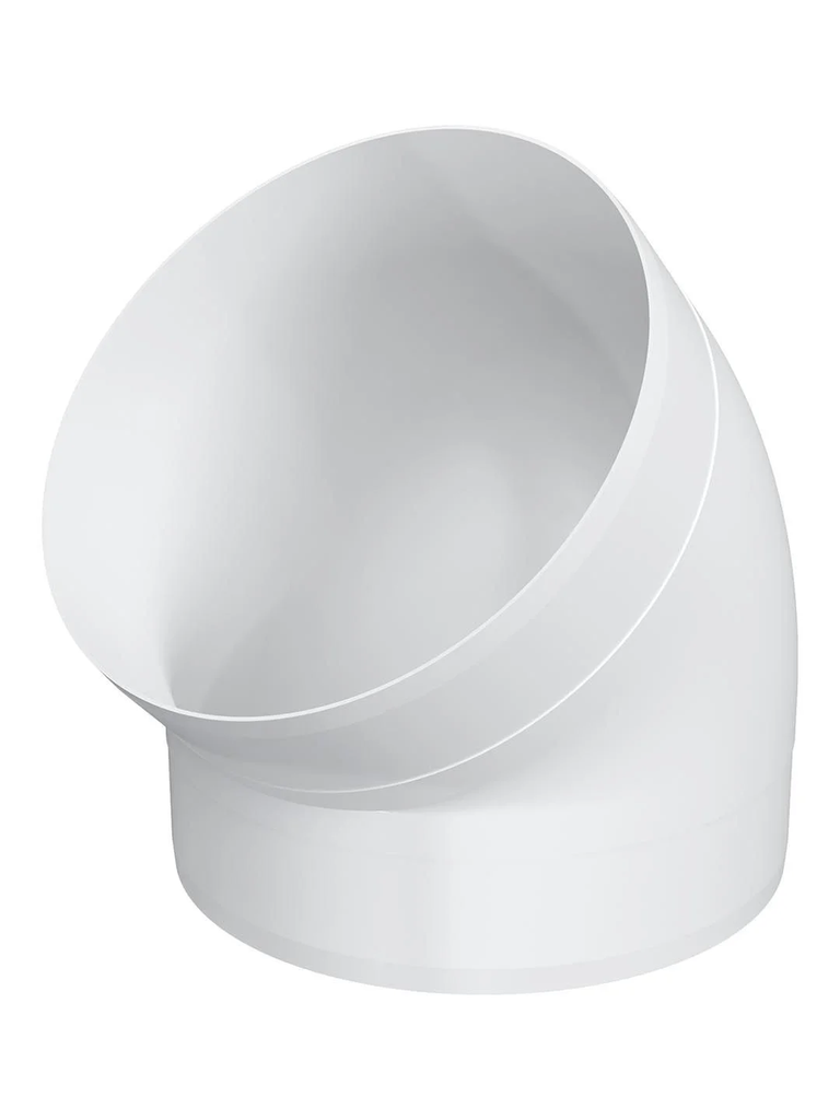 Co tròn 45 độ nhựa ống gió ERA - KKP 45 - Hàng Nga nhập khẩu chính hãng