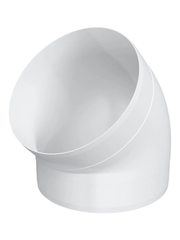 Co tròn 45 độ nhựa ống gió ERA - KKP 45 - Hàng Nga nhập khẩu chính hãng