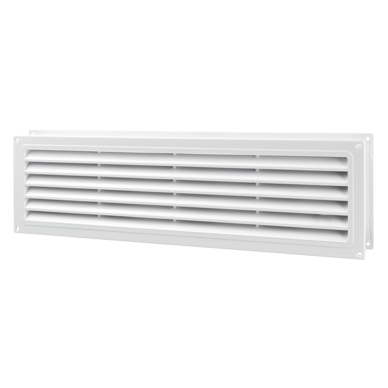 Miệng gió louver nhựa chữ nhật đôi gắn cửa (2 cái/ bộ) BLAUBERG - T-2